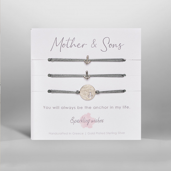 Mother & Sons Bracelets Set