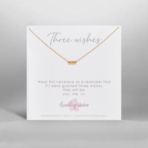 Three wishes Necklace