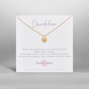 Dandelion Necklace 