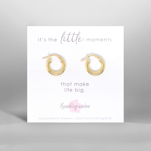 It’s The Little Moments Hoops Earrings 