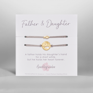 Father & Daughter Bracelets Set