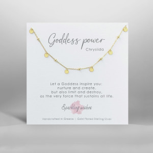 Goddess power Chrysiida Necklace