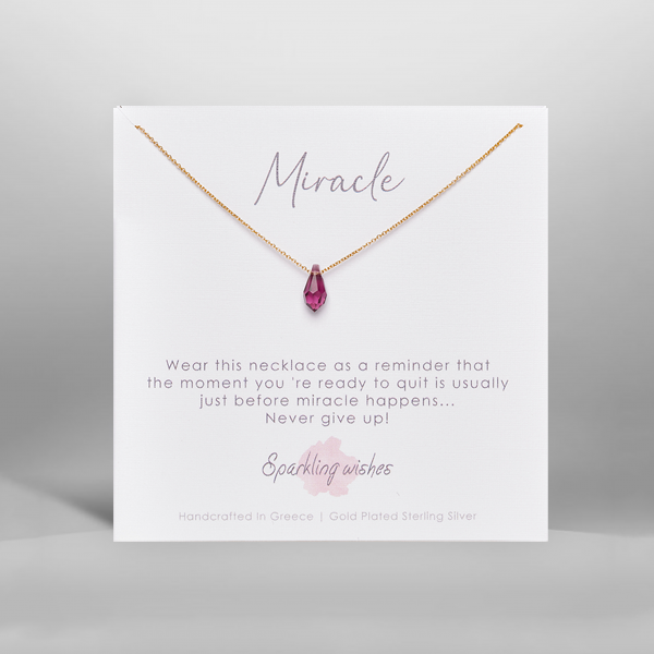 Miracle purple Necklace