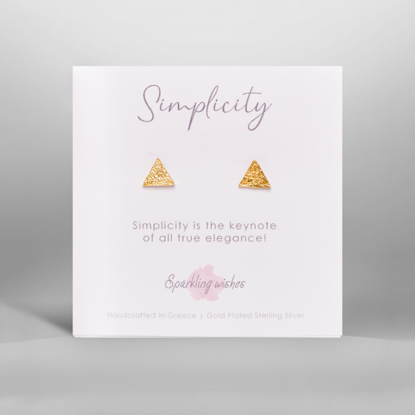 Simplicity triangle Earrings 